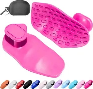 Silicone Gym Grips for Weight Lifting,Workout Gloves for Women Men Alternative,Anti Slip Gym Workout Grip,Rubber Gym Hand Grips-Weightlifting Grips Pad for Barbell,Pull Up,Ryptfit,Training