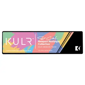 KULR Newport Nostalgia Collection Pastel Solid Cream Gel Polish