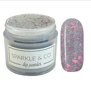 Sparkle & Co. Dip Powders – Secret Menu: Earl Grey All Day mini Dipping Powder - 1 Jar Lasts 5-7 Manis