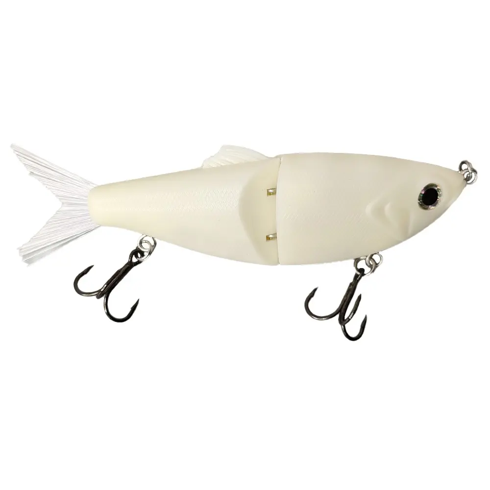 6.46 Inch Glass Trout Glide Lure, 2.15 Oz Slow Sink Design, Full Water Layer Control, Freshwater Lake River Fishing