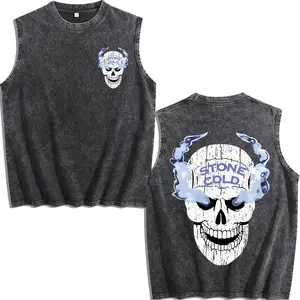 STONE COLD STEVE AUSTIN Vintage Washed Tank Top, Wrestling Tee, Washed Tank Top, Wrestling Gift, Sports Washed Tank Top, Workout Washed Tank Top, Gift for Him Gift for Her Fathers Day Gift Ideas Tiktok Shop