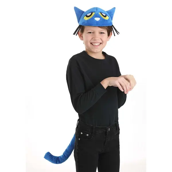 Pete the Cat Face Headband and Tail Kit
