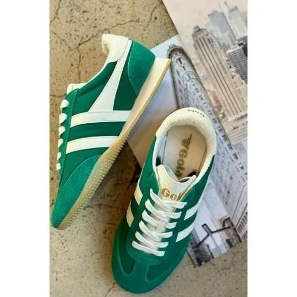 Gola Classic Women's Sprinter Casual Trainers, Stylish Footwear for Everyday Wear, Comfortable Casual Shoe, Laces Casual Trainers