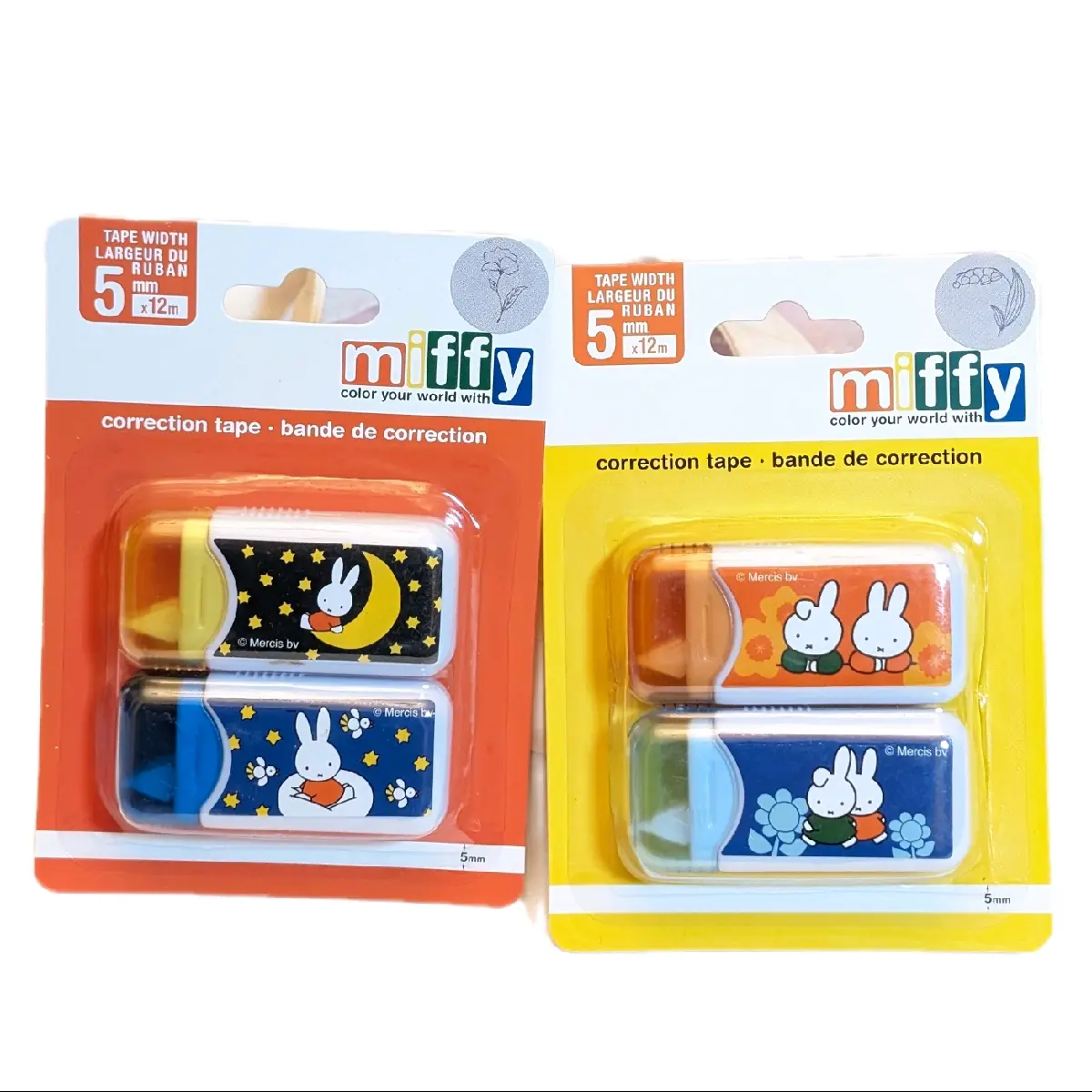 Miffyy Correction Tape, Little Bunny School Office Stationary, Cute School Supply for Students