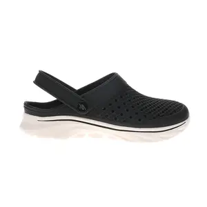 Skechers Womens Foamies Go Walk 7 Joyous Perforated Slingback Clogs Casual - Black