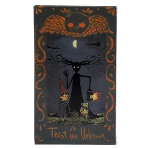 78 Cards Tarot Of Unknown Design, Unique Cartoons Inspired Deck, Spiritual Guidance & Personal Growth Tool, Perfect for Meditation & Self-Reflection Christmas Halloween Thanksgiving gifts, Tarot Card Decks