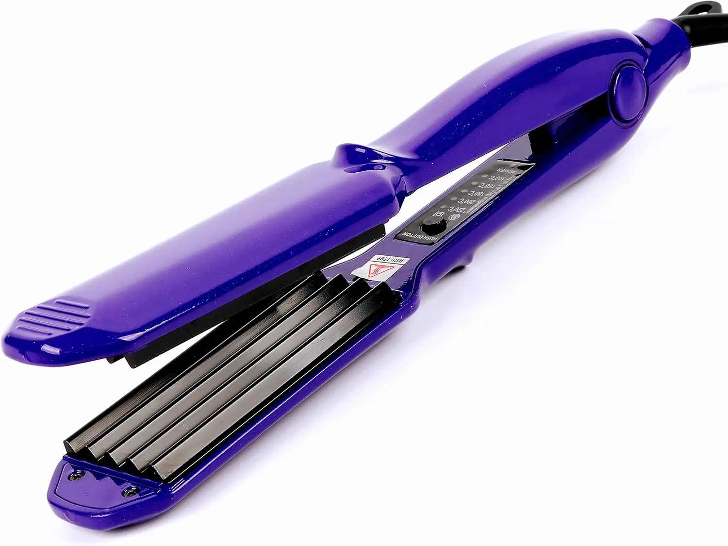 MBHAIR Ceramic Crimper Iron Volumizing Fluffy Hair, Anti Static Adj Temp | Ceramic hair crimper with smooth plates, fast heating, adjustable temp for lasting root lift and textured hairstyles styling.