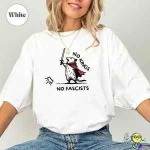 No Kings in America Shirt, Anti Trump Shirt, Political Shirts, Anti Maga Shirts, Crown No Kings Shirt, Protest Shirts, Nope Kings Shirt