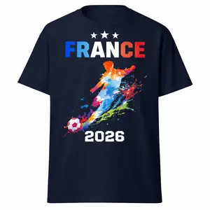 France Soccer 2026 Fan Edition Graphic T-Shirt