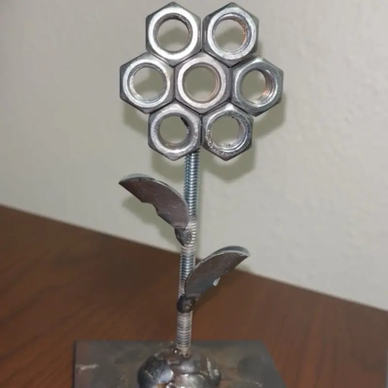 Welded flower weld tube
