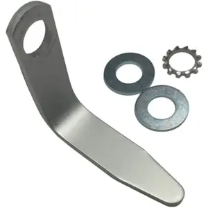 10-167 3/8in. L-Shaped Small Rafter Hook for Nail Guns with 3/8in. NPT Air Fitting with Teeth Washer and Flat Washers