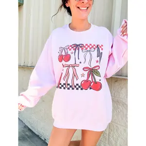 Cherry Collage Graphic Top