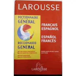 USED-Diccionario General Francais Espagnol VV - French Spanish by Larousse (Hardcover)