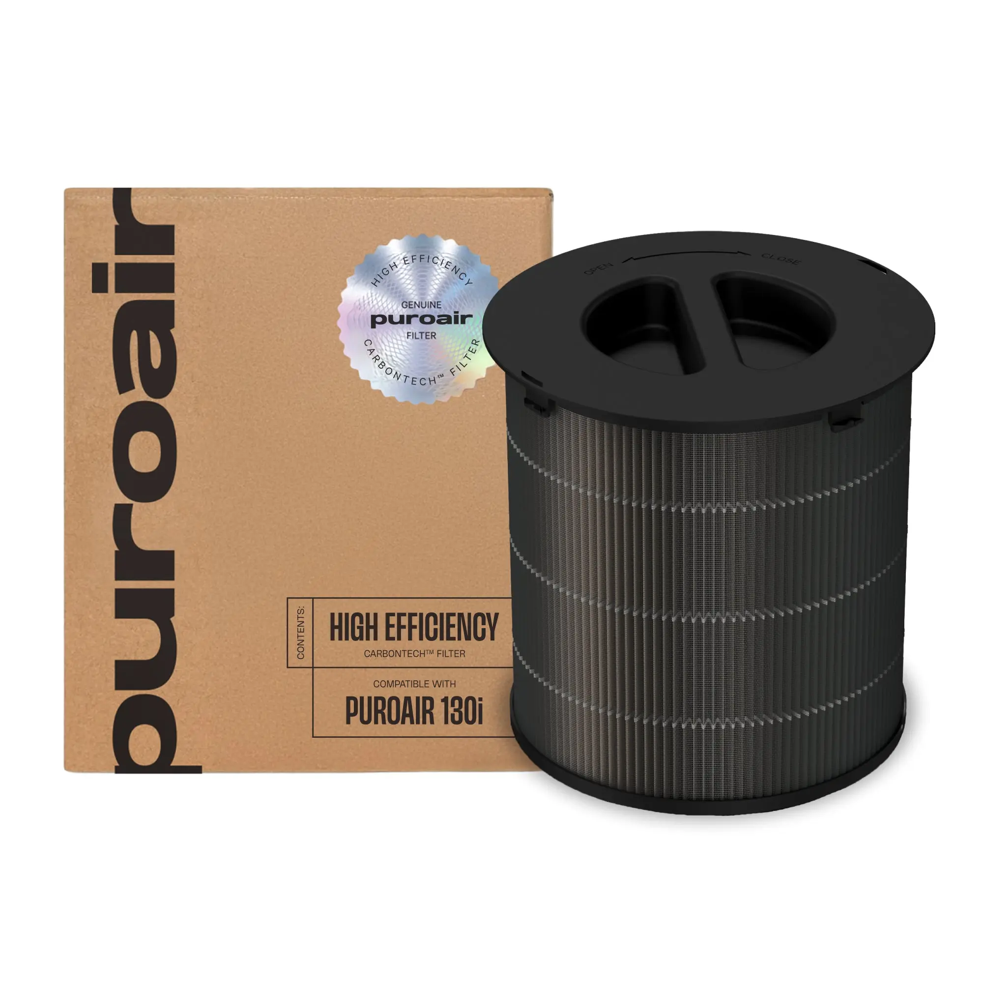 PuroAir 130i HEPA Filter Replacements, Compatible with PuroAir 130i Air Purifiers, High-Efficiency HEPA Filter Replacements for Household Air Purification Needs