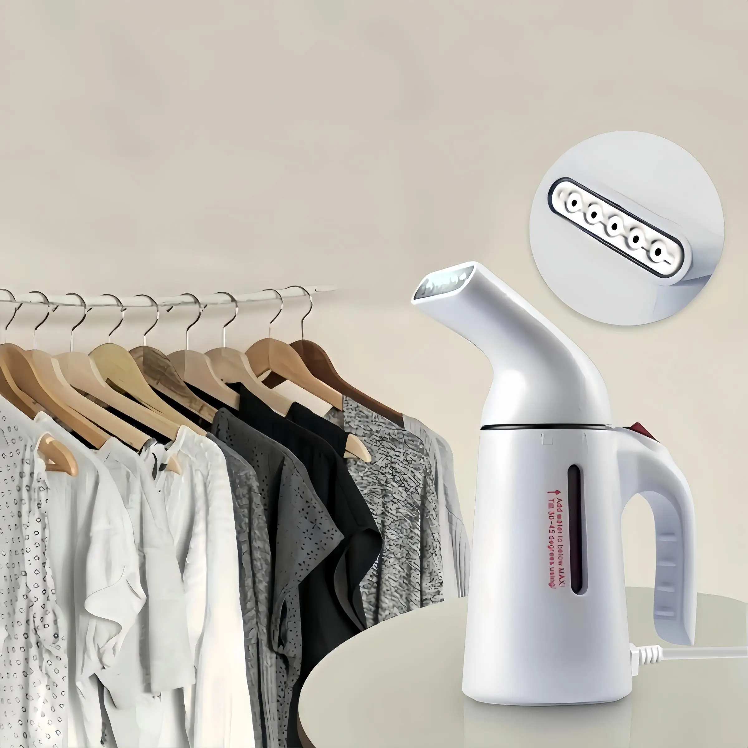 Handheld Garment Steamer, Portable Fabric Wrinkle Remover For Clothes, Household Ironing Machine