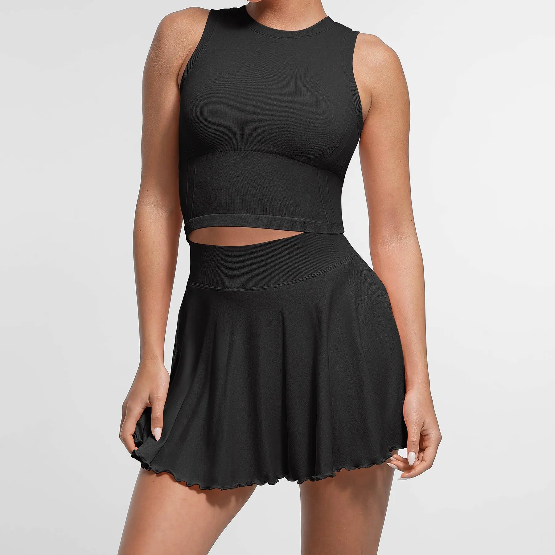 FeelinGirl Seamless Motion Skirt - Sleek Uninterrupted Design for Versatile Wear & Comfort in Modern Fashion Trends