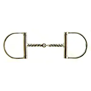 211733 Coronet Large Dee Stainless Steel with Twisted Bent Wire Bit - 5 inch