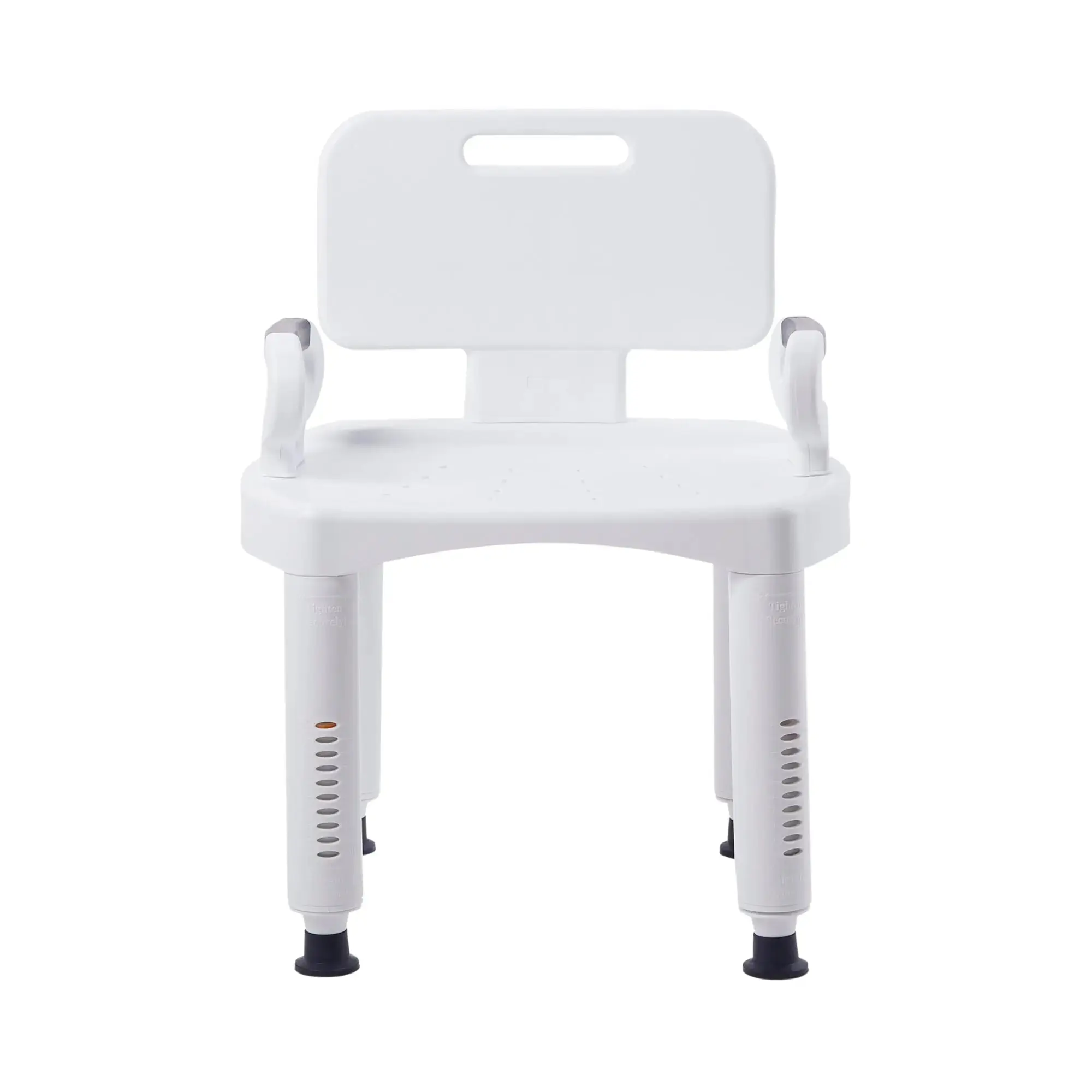 McKesson Bath Bench with Removable Arms and Backrest | Mckesson Bath Bench 21-1/4 Inch Seat Width, 350 lbs. Weight Capacity, #1065204