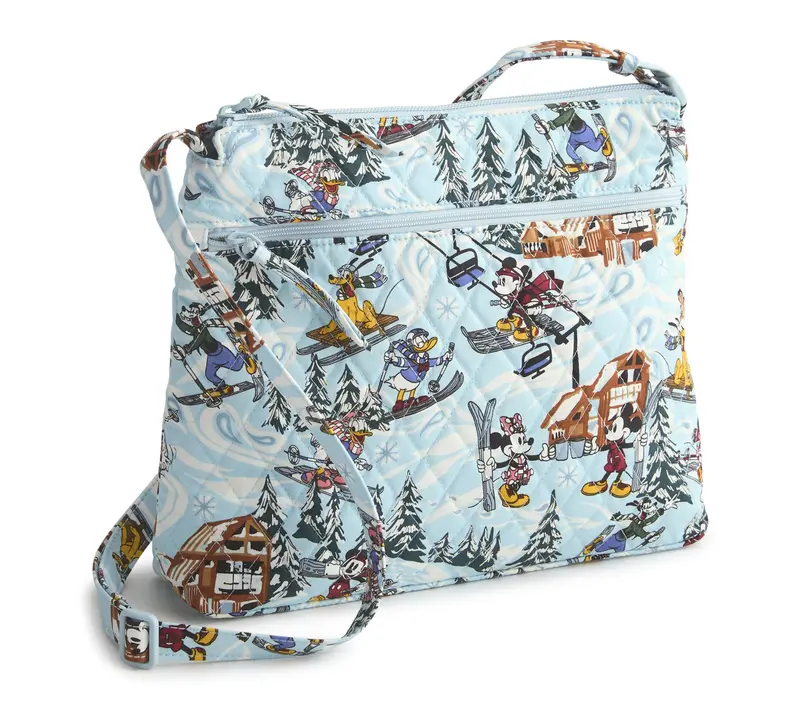Vera Bradley Disney Ski Weekend Mickey Original Zip Hipster