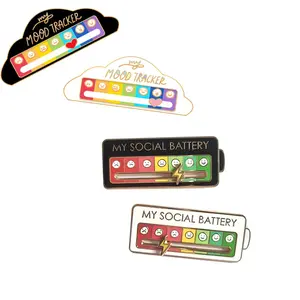 Cute Enamel Pins Cartoon Lapel Pin Brooch Badge for Backpack Jackets Funny Tiger Pins for Gift Anime Enamel Pin for Clothing Hat Decoration