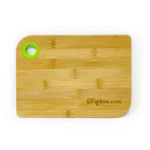 Bamboo Cutting Board - "LIVE LIFE ON THE VEG"