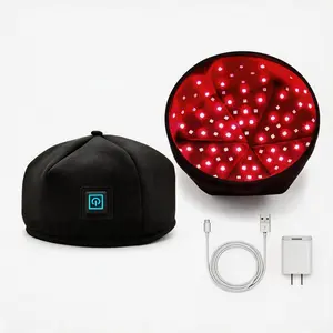 Red Light Therapy Hat, 660nm Red Light & 850nm Near Infrared Light for Hair Growth, Solution for Hair Loss, Thinning & Alopecia Treatment for Men and Women