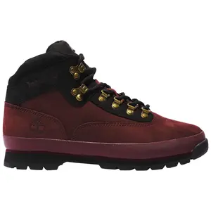 Timberland Euro Hiker Mid Burgundy TB0A5ZQ5 Men's Fashion Shoes New