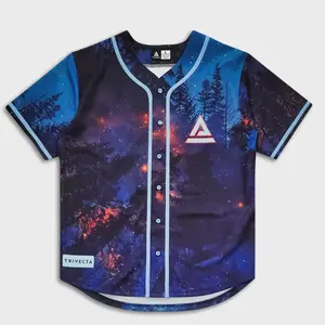 Trivecta - Alaska - Baseball Jersey  EDM RAVE, Baseball Jersey