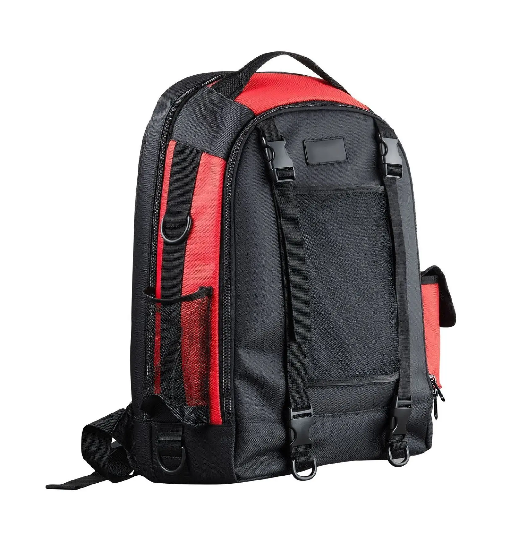 Welding Backpack 25.2L - Welder Tool Bag with Helmet Holder, 1680D Heavy Duty Polyester Gear Pack for Welding, Camping, Hiking - Durable Storage 1680D Nylon
