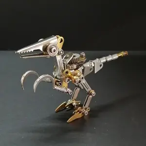 DIY Mechanical Scythe Dinosaur 3D Model Kit, Creative High-Difficulty Handmade Art, Perfect Gift for Boyfriend, Home Decor, Holiday Gifts