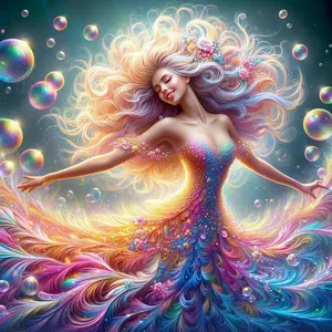 Mermaid Pattern DIY Diamond Arts Colorful Painting Kit Without Frame, DIY 5D Diamond Arts Colorful Painting Kit, Wall Art Decor for Home Living Room Bedroom