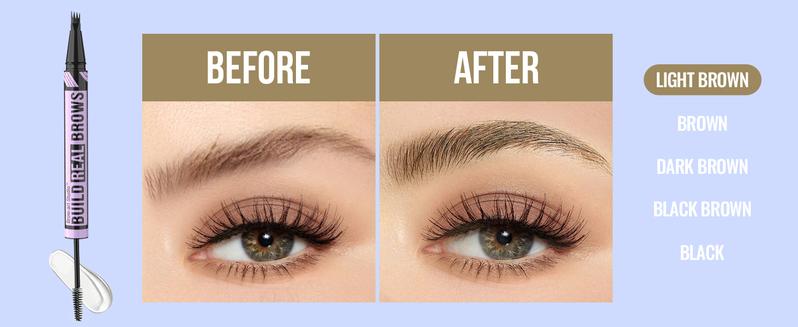 iMethod Eyebrow Pen and Eyebrow Gel - Brow Pen 2-in-1 Eyebrow Pencils for Woman with Micro-Fork Tip and Brow Gel Clear, Fuller Eyebrows, Stay All Day Makeup Cosmetic iMethod Eyebrow Pen and Eyebrow Gel - Brow Pen 2-in-1 Eyebrow Pencils for Woman with Micro-Fork Tip and Brow Gel Clear, Fuller Eyebrows, Stay All Day Makeup Cosmetic