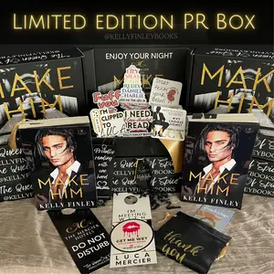 Limited Edition Make Him Paperback & PR Box