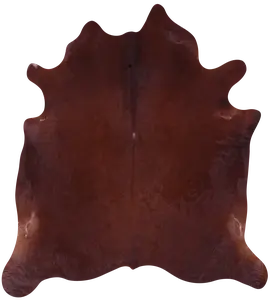 SUPER SALE Brown Natural Cowhide Rug - X-Large 7' 6"H x 6' 9"W