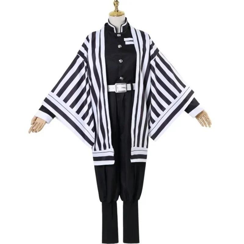 Demon Slayer Iguro Obanai Cosplay Costume Adult Anime Kimetsu No Yaiba Tanjirou Halloween Costumes Clothes Wig Set Demon Slayer Iguro Obanai Cosplay Costume Adult Anime Kimetsu No Yaiba Tanjirou Halloween Costumes Clothes Wig Set