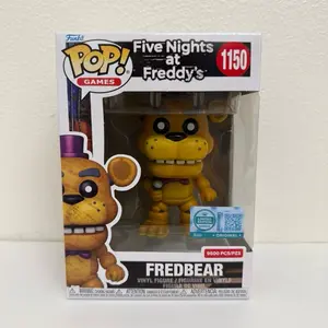 Five Nights at Freddy's Fredbear Funko Pop! Vinyl Figure #1150 - Entertainment Earth Exclusive