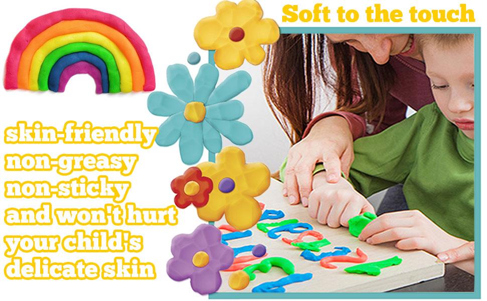 Air Dry Clay Modeling Kit for Kids, 36/48 Color Ultra Light Magic Clay with Tools, Creative DIY Craft Toy for Preschool Learning Gift Air Dry Clay Modeling Kit for Kids, 36/48 Color Ultra Light Magic Clay with Tools, Creative DIY Craft Toy for Preschool Learning Gift