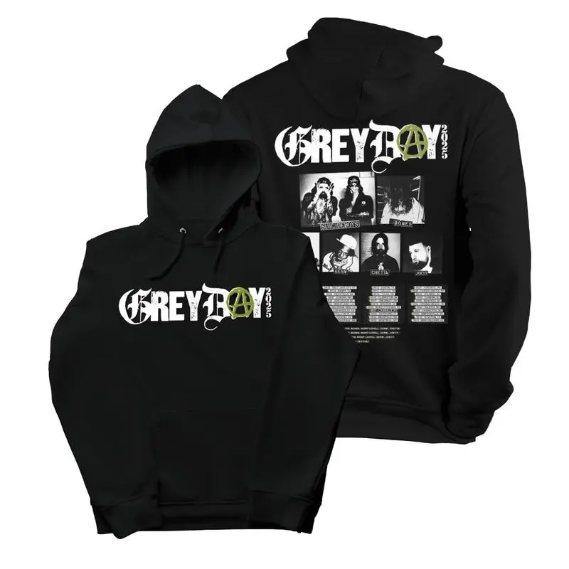 GreyDay 2025 Tour Hoodie, Icideboys Hip-Hop G59 Shirt For Fan G59