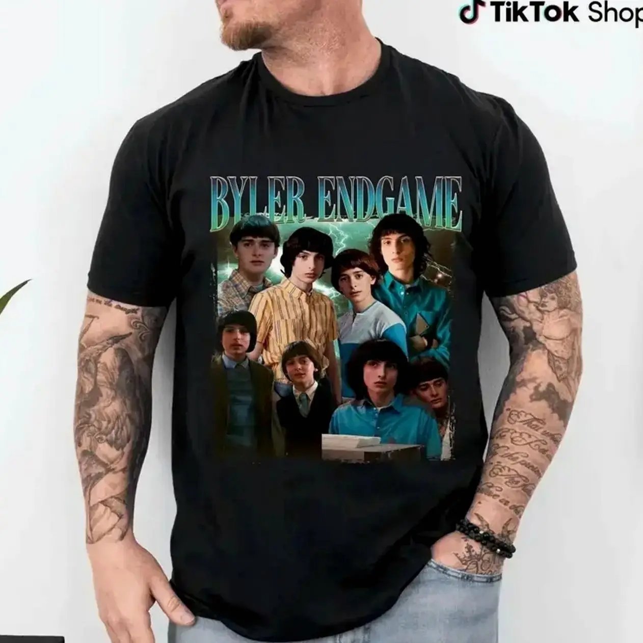 Byler Endgame Strang3r Thing Shirt – Mike and Will Graphic Tee, Heavy Cotton Premium Quality Retro Art Unisex Streetwear