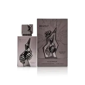 Arabiyat Prestige Revolt Uncaged Eau de Parfum - Unisex Citrus Woody Fragrance, Long-Lasting EDP Perfume, 3.4 fl oz / 100ml