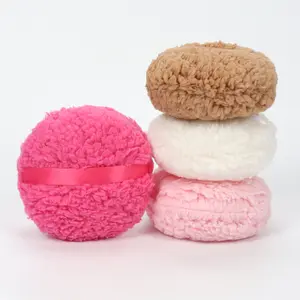 1/2pcs Extra Large Thick Powder Puff, Soft Skin-Friendly Body Powder Puff, Suitable for All Skin Types, Ultra-Large Deodorant Powder Puff, Beauty Puff