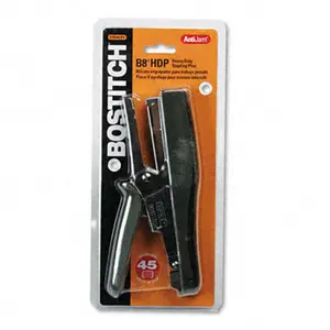 Stanley Bostitch B8 Heavy-Duty Plier Stapler 45 Sheet Cap Black/Charcoal Gray
