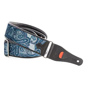 RightOn Paisley Velvet Guitar Strap *USA Small Business*