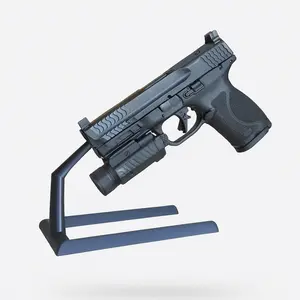 ClearView Gun Stand & Display Holder for Gun Storage and Display with Stable Base Design