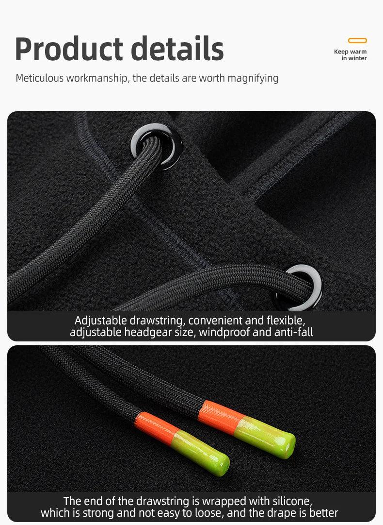 ROCKBROS Ski Balaclava Thermal Fleece Balaclava for Cold Weather Winter Men