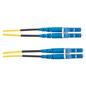 Panduit Opti-Core 2 Fiber Patch Cord, OS1/OS2, LC Duplex, Riser 1m - Yellow