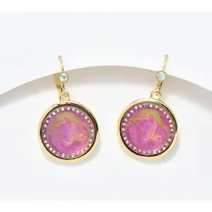 Kirks Folly Mystic Dream Angel Lever Back Earrings