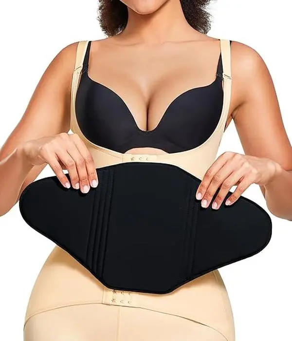 Count Wrap for Tummy Control Shapewear Belts,Waist Trainer for Body Shaping,Belt fits Up for Everyone Sexy and Comfortable Shaper Corset,Colombian Waist Cincher,Solid Color Slimmer Girdle,Suitable for Daily,Sport,Yoga