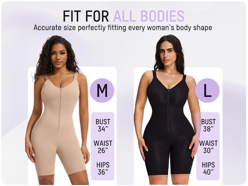 SHECURVE Easyslide Shapewear Stronger Tummy Control Butt Lifter Faja Back Pull Down Breathable Body Shaper for Women Summer Outfits Postpartum Minimalist Womenswear