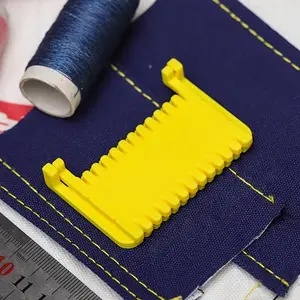 Ergonomic Plastic Sewing Clamp, Easy Grip Sewing Clip, Lightweight DIY Sewing Tool, Ideal for Beginners, Home Sewing, Handmade Projects